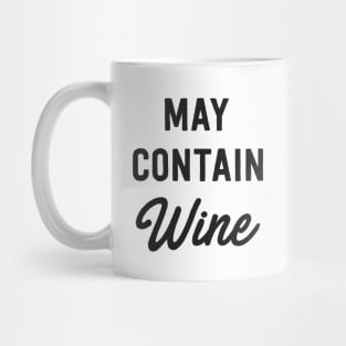 May contain wine Mug